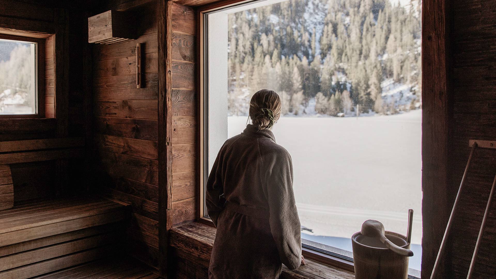 Bio Textile Sauna for Families: Gentle warmth for all ages - Lechquell Hotel Post