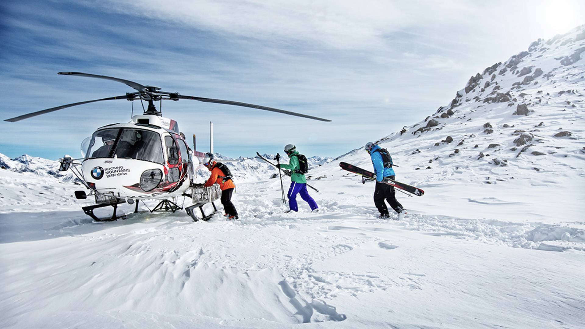 SkiArlberg Heliskiing: By helicopter into untouched powder snow - Lechquell Hotel Post